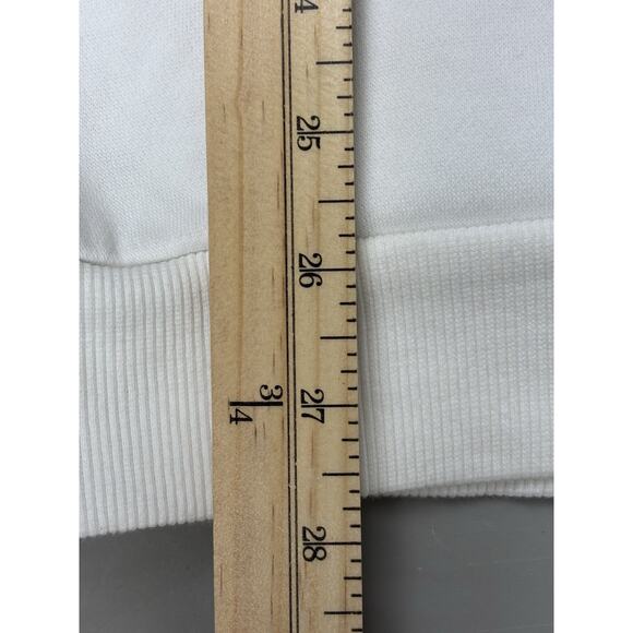 Adidas Essentials Camo Print French Terry Hoodie Sweatshirt Mens Large White - Picture 7 of 14